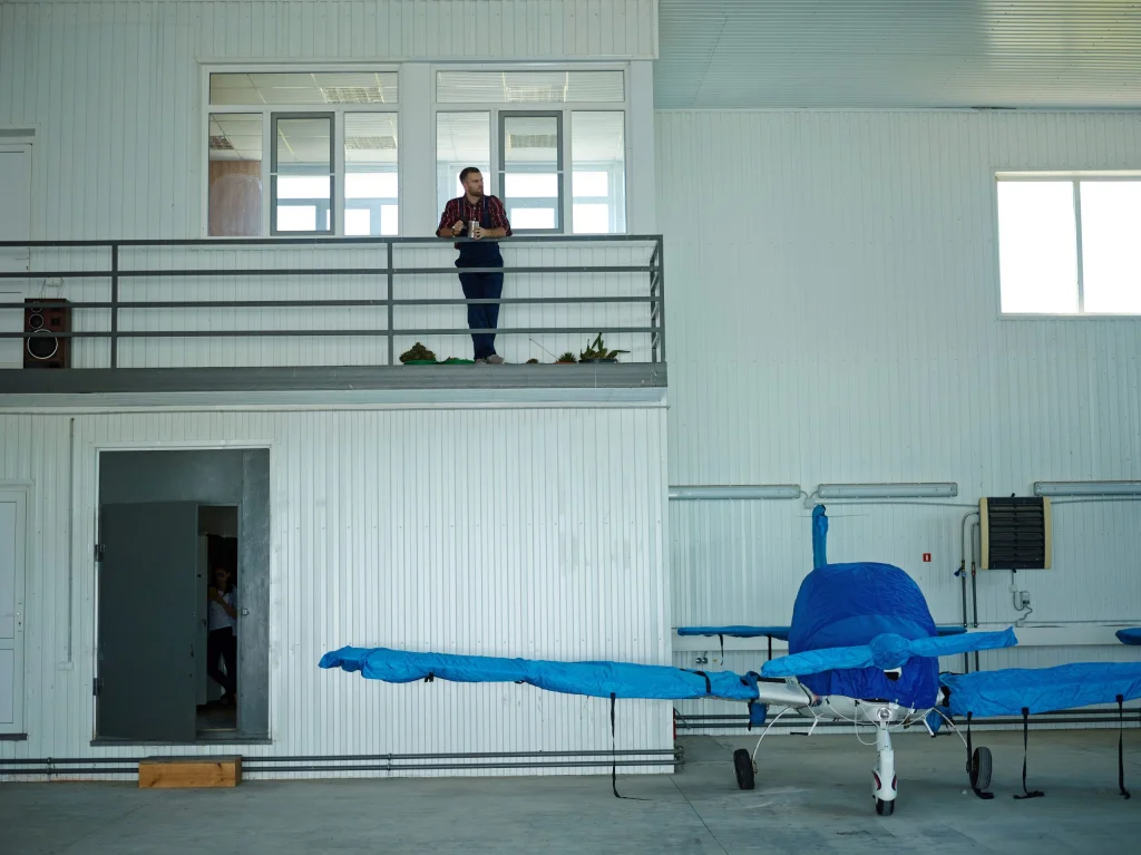 maintenance hangar