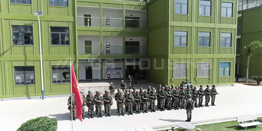 military-camp-015 modular container houses
