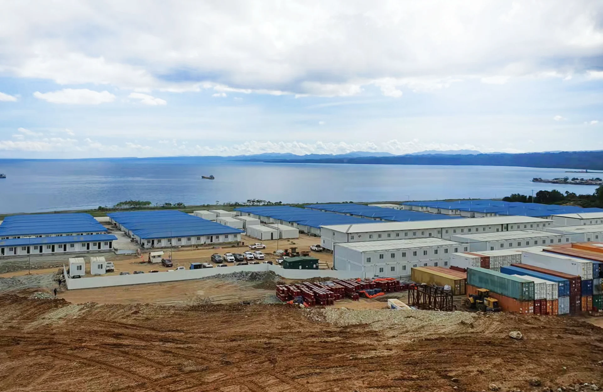 house prefabricated homes mining camp project