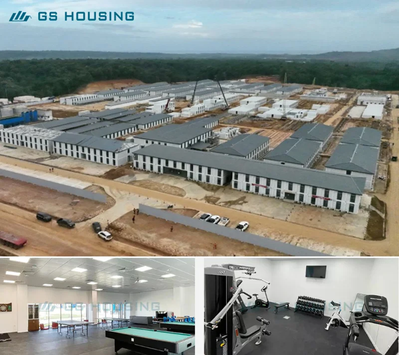 Modular container house camp