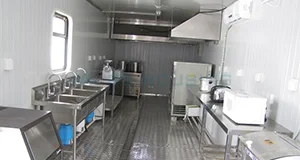 container-house-washroom washroom area in modular container house for daily hygiene use