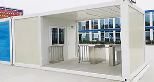 Casa contenedor modular multifuncional desmontada