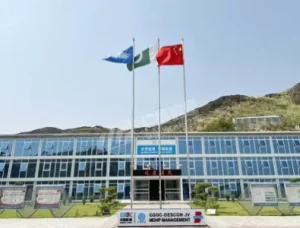 modular office buildings and workforce accommodation supporting a hydropower construction project in Pakistan