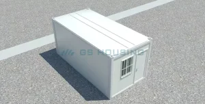 Flat-packed container houses