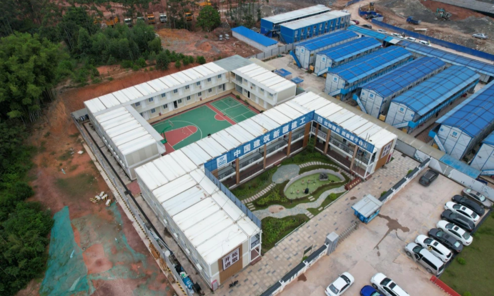modular construction factory production reducing labor cost in Europe