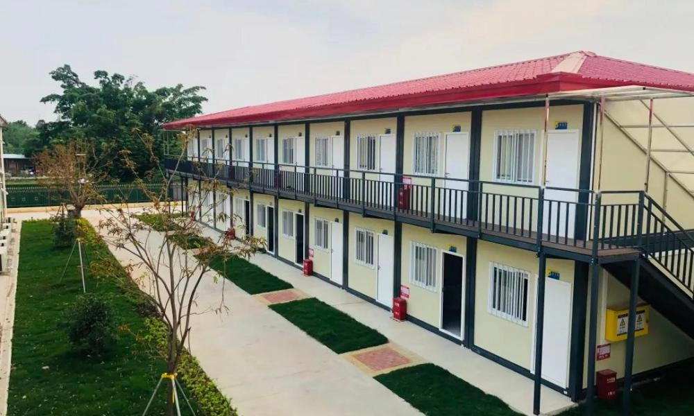 modular worker accommodation camp for remote construction projects