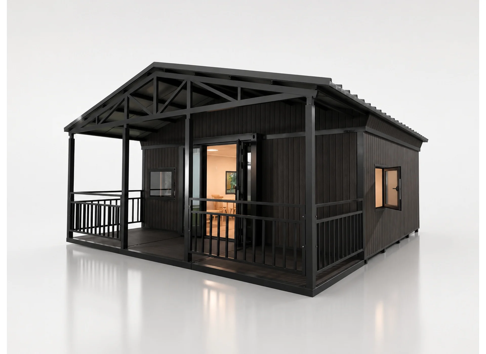 20FT-Expandable-House-with-Roof-and-Terrace 20FT Expandable House with Roof and Terrace
