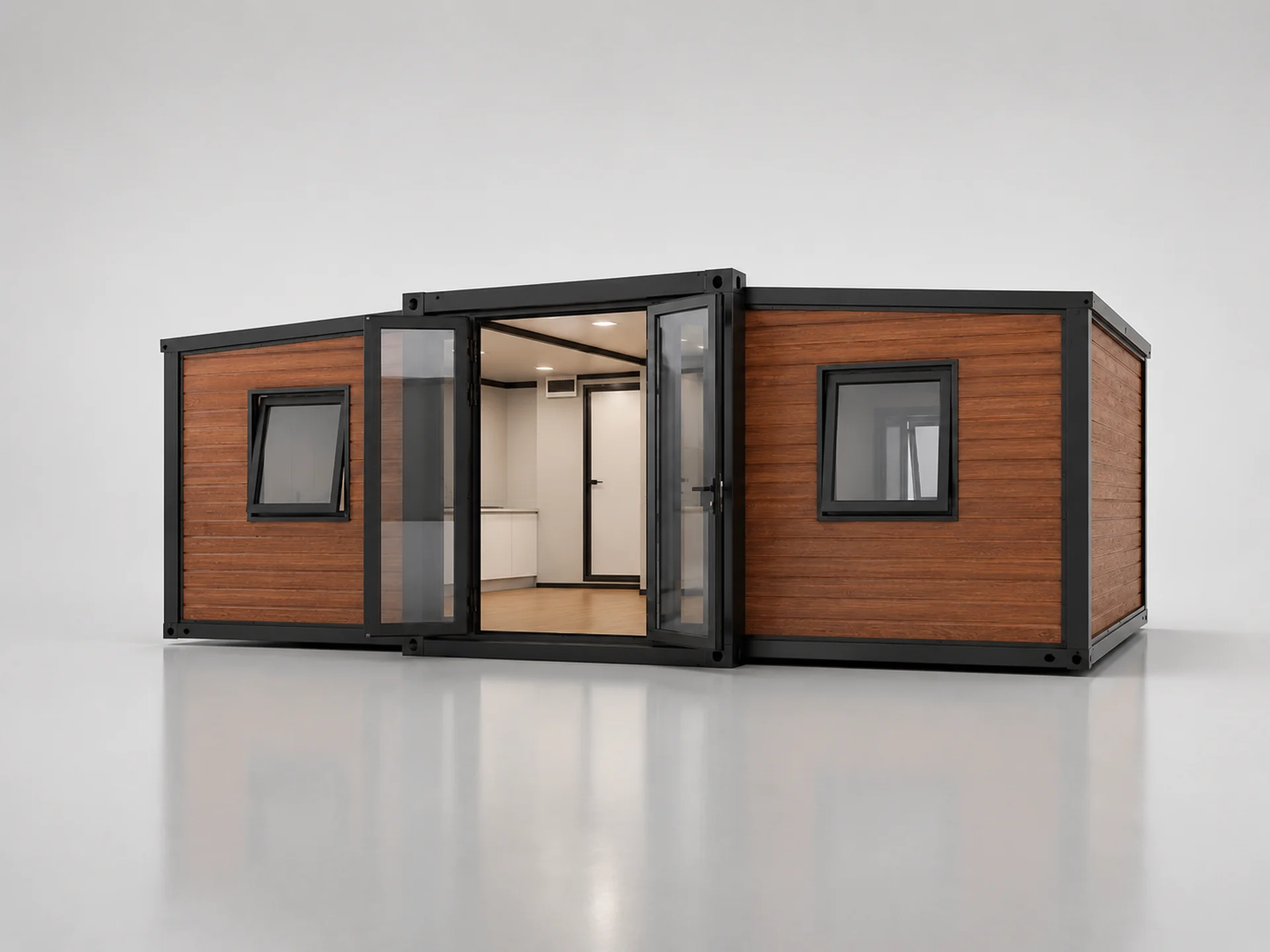 Casa contenedor ampliable de 20 pies