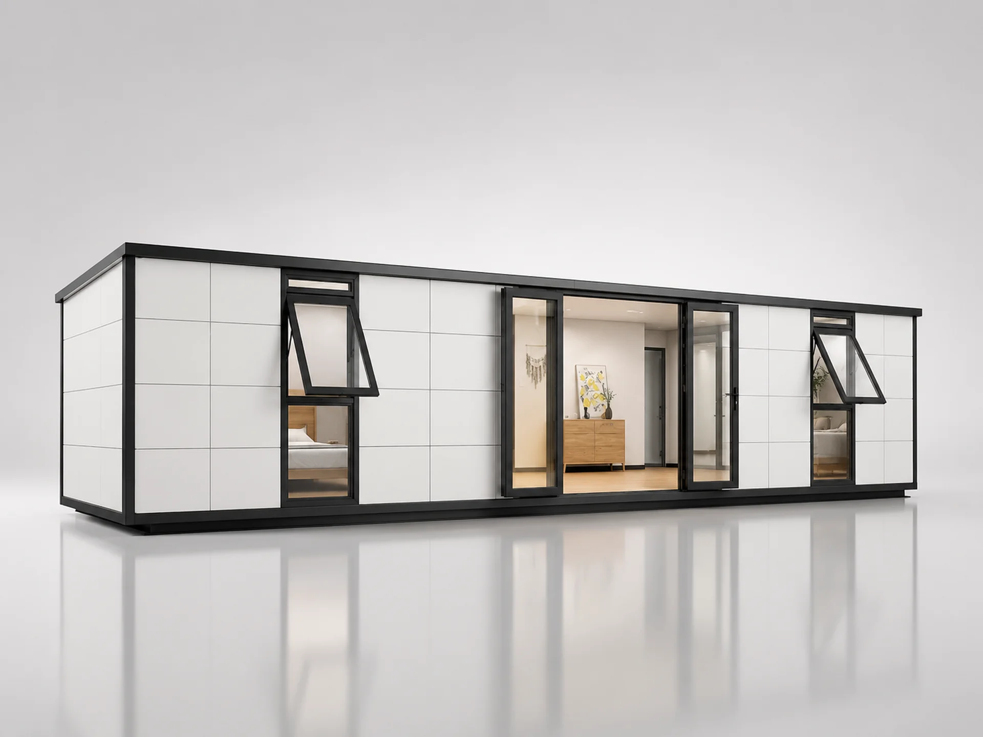 Casa contenedor ampliable de 40 pies