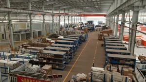 steel structure components used for prefab camp manufacturing in EPC and mining projects