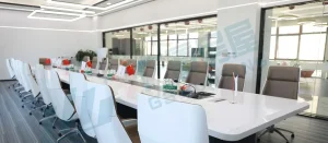 container office Indonesia layout with project management offices meeting rooms and engineering departments