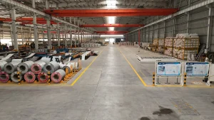 modular camp supplier China manufacturing prefabricated worker accommodation units in steel frame production workshop