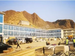 GS Housing 500 worker accommodation camp project for hydropower construction in Pakistan