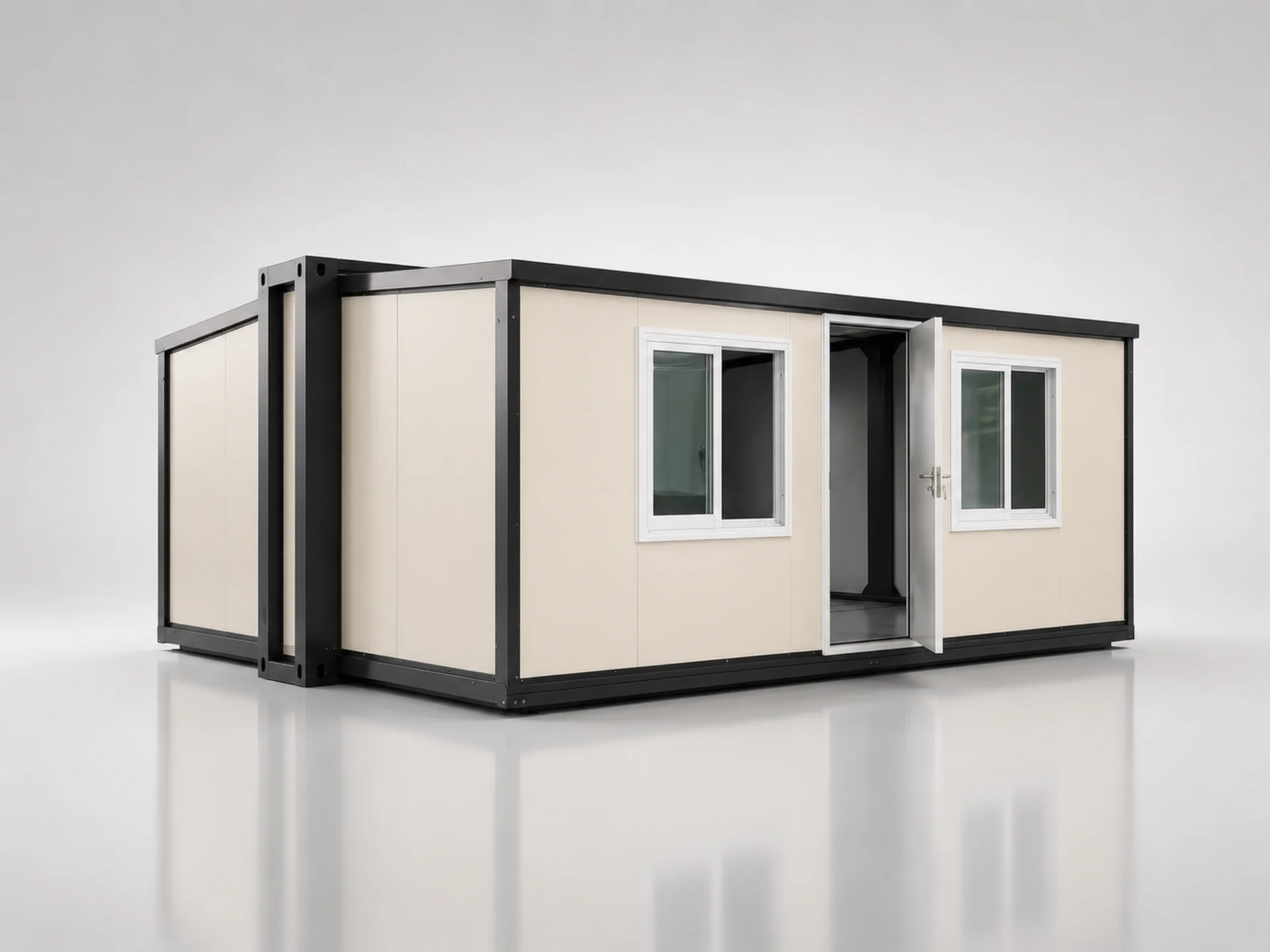 700 pequeñas casas contenedor expandibles.
