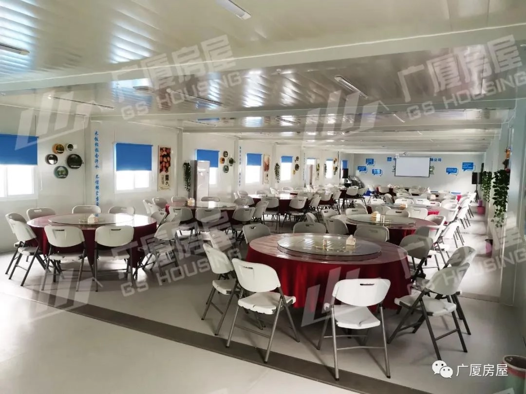 conference meeting room in modular exhibition hall project