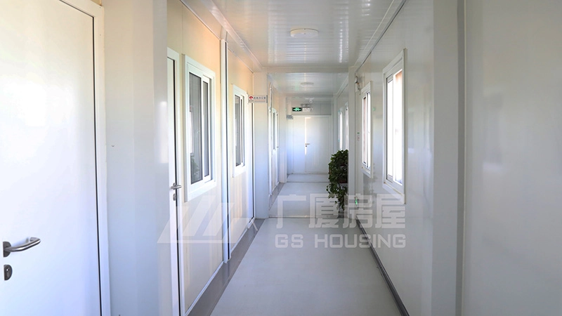 container house corridor residential layout