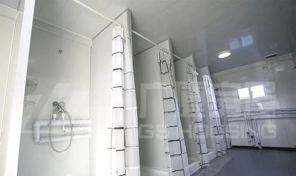 container house interior bathroom shower room module