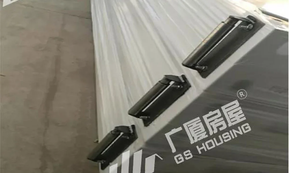 flat packed container house packaging frame for overseas shipment