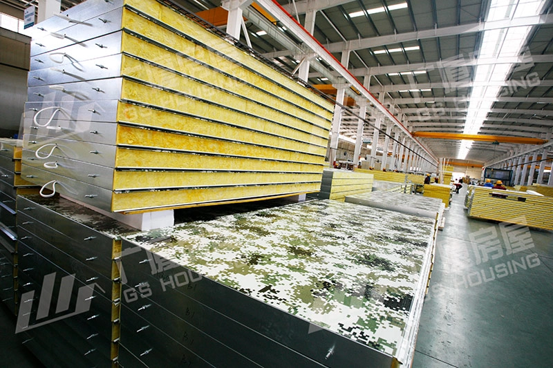 insulated sandwich panels for military camp container house production insulated sandwich panels for military camp container house production