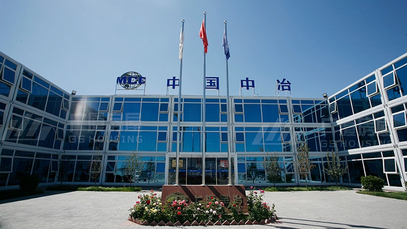 modular building tongzhou accommodation entrance courtyard