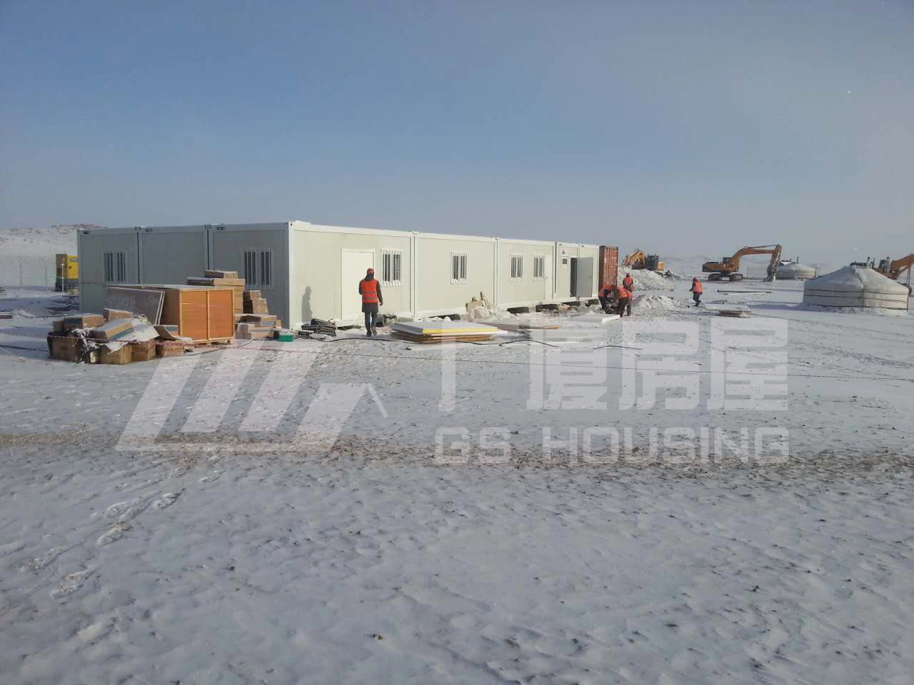 modular container dining room building in cold climate site modular container dining room building in cold climate site
