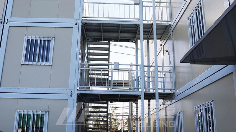 modular housing staircase connection system