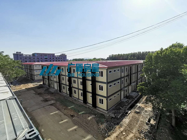 multi storey container house military camp accommodation building