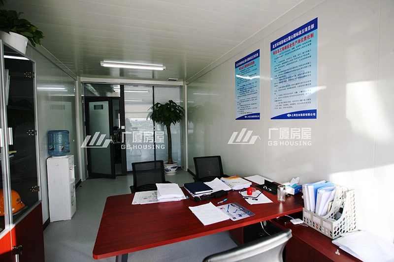 office room inside prefab container house project office room inside prefab container house project