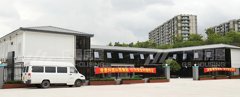 prefabricated container house rescue accommodation units