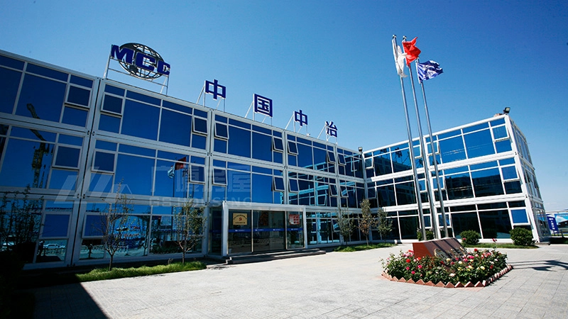 prefabricated modular housing office exterior tongzhou project