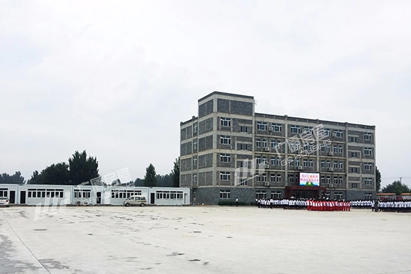 school campus open ground with teaching building and student assembly area school campus open ground with teaching building and student assembly area
