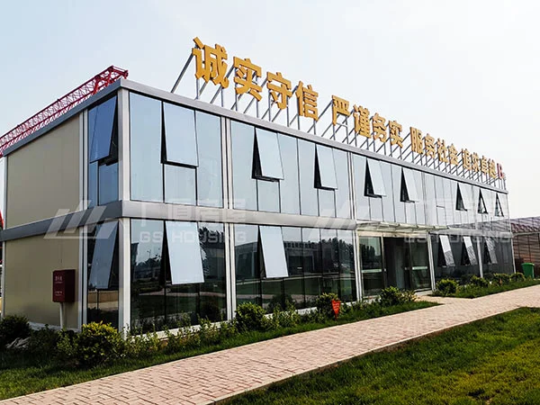 Container house-Jingxiong express way in Xiongan 2