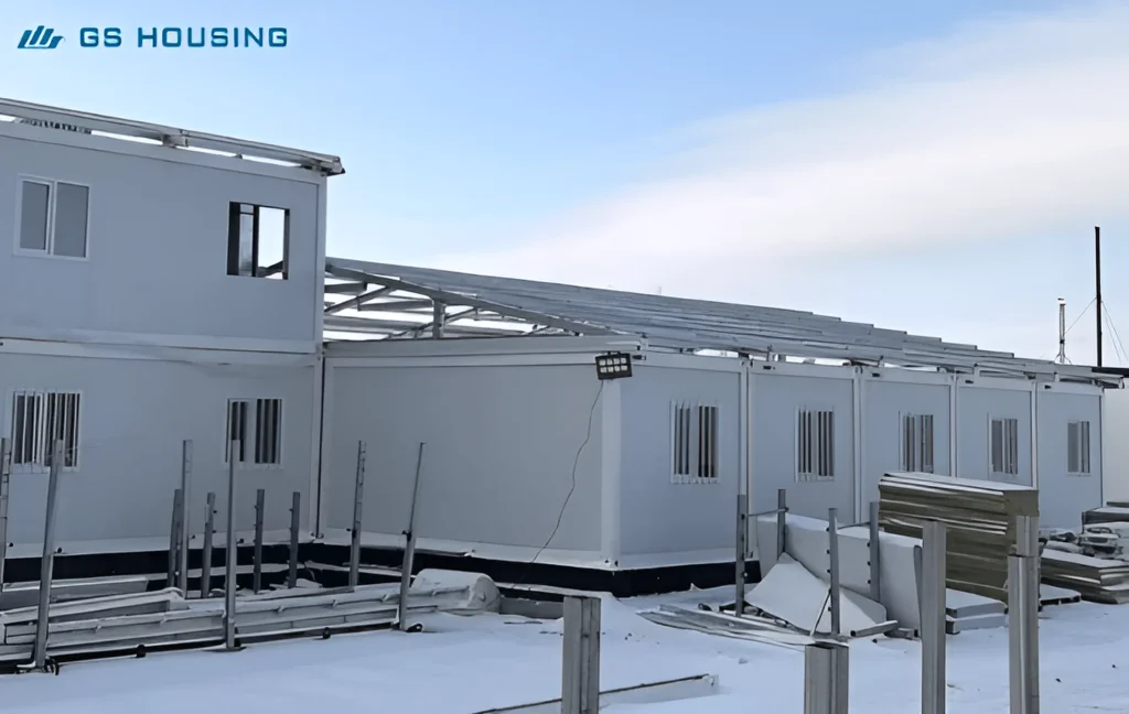 Energy-Efficient Prefab Mining Camp Design for Hot and Cold Regions