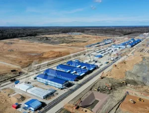 Modular worker accommodation container camp for European construction projects