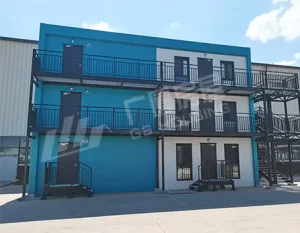 Modular site office container building for European construction projects
