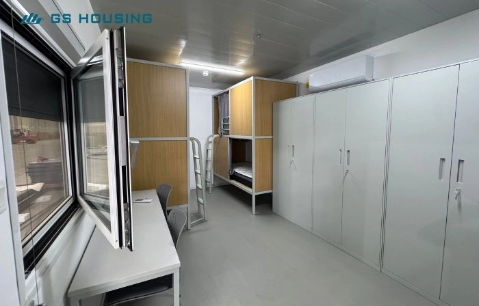 modular accommodation interior corridor walkway lighting system