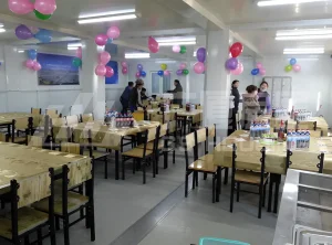 Mongolia Modular Dining Hall and Kitchen Camp Project