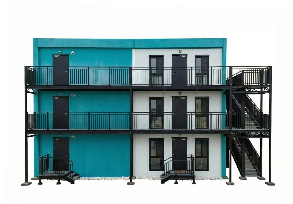 Type-D Flat Pack Container House