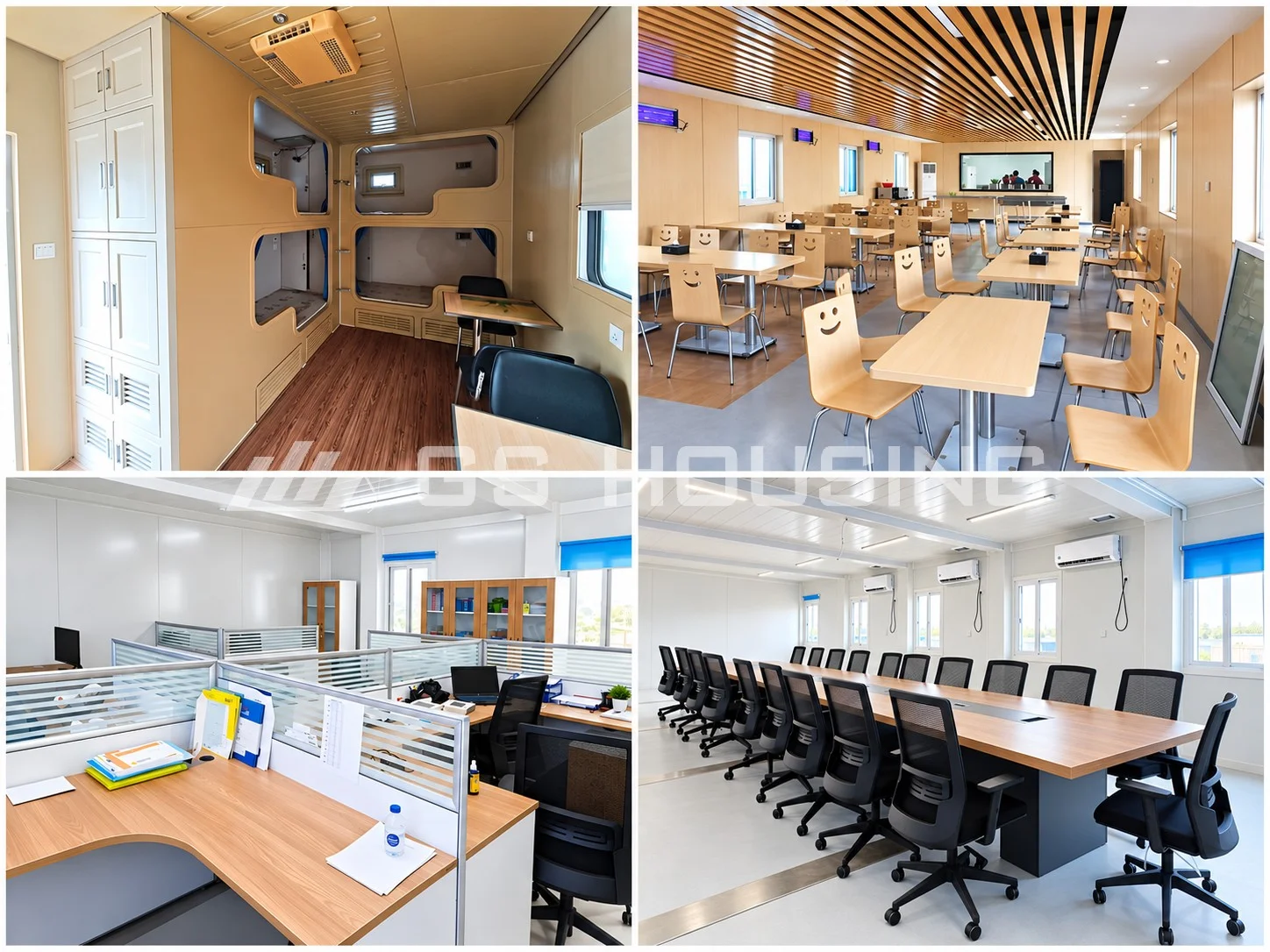 Modular building solutions for construction sites and project camps