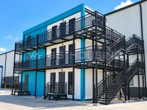 Type-D Flat Pack Container House